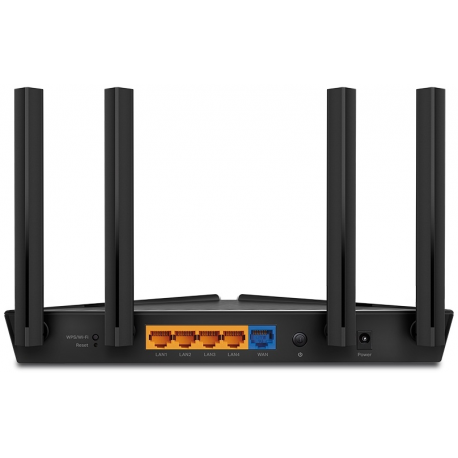 TP-Link Archer AX23 AX1800 Dual-Band Wi-Fi 6 Router, 574Mbps at 2.4 GHz + 1201 Mbps at 5 GHz, 802.3at POE and 12V DC, 4×Interna