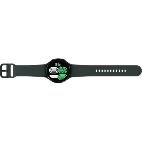 Samsung Galaxy Watch4 - 44 mm - green - smart watch with sport band - green - display 1.36" - 16 GB - 7.6 GB - NFC, Wi-Fi, Bluetooth - 30.3 g - 5