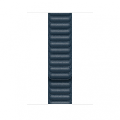 44MM BALTIC BLUE LEATHER LINK
