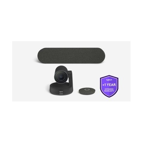 Logitech Extended Warranty - Extended service agreement - 1 year - for Logitech Rally - 0