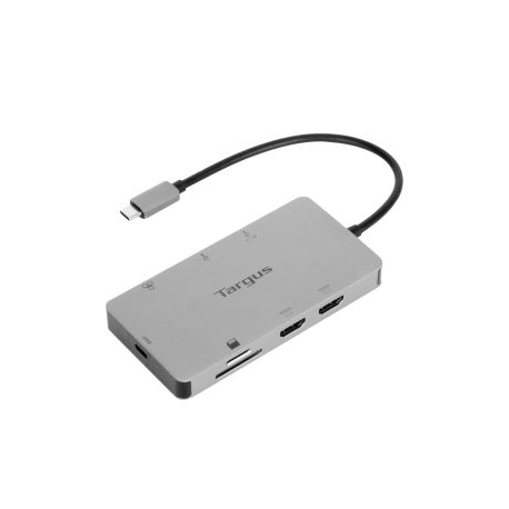 Targus - Docking station - USB-C / Thunderbolt 3 - 2 x HDMI - GigE - 0