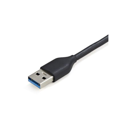 StarTech.com 4 Port USB 3.0 Hub, 4x USB-A, 5Gbps Laptop/Desktop USB Type-A  Hub, USB Bus Powered, 28cm Long Cable with