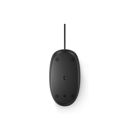 HP 128 - Mouse - laser - wired - black - for Elite Dragonfly G2; Elite x2; EliteBook 835 G8; EliteDesk 800 G8; EliteOne 800 G8 - 5