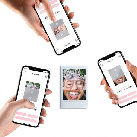 INSTAX MINI LINK DUSKY PINK EX
