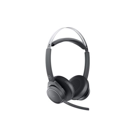Dell Premier Wireless ANC Headset WL7022 - Headset - Bluetooth - wireless - active noise cancelling - USB-A via Bluetooth adapter - Zoom Certified, Certified for Microsoft Teams - 1