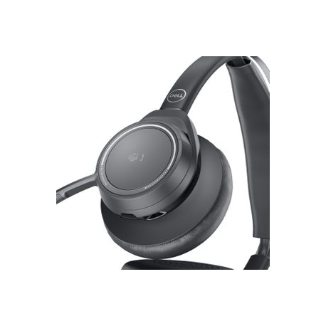 Dell Premier Wireless ANC Headset WL7022 - Headset - Bluetooth - wireless - active noise cancelling - USB-A via Bluetooth adapter - Zoom Certified, Certified for Microsoft Teams - 5