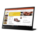 Lenovo ThinkVision M14 - LED monitor - 14" (14" viewable) - portable - 1920 x 1080 Full HD (1080p) @ 60 Hz - IPS - 300 cd/m² - 700:1 - 6 ms - 2xUSB-C - raven black