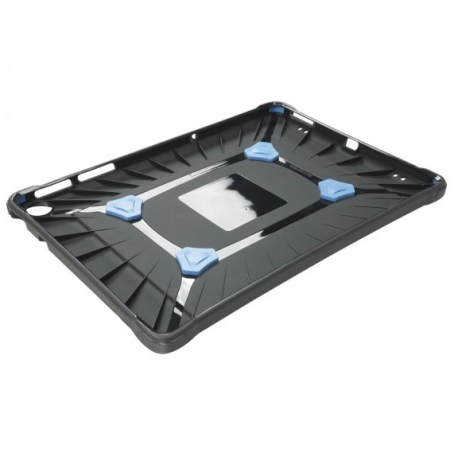 Mobilis PROTECH - Back cover for tablet - TFP 4.0 - black - for Lenovo Tab M10 FHD Plus (2nd Gen) ZA5T, ZA5V, ZA6H, ZA6J, ZA6R - 5