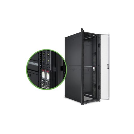 APC Rack PDU 9000 Switched APDU9981EU3 - Power distribution unit (rack-mountable) - AC 230 V - 11 kW - 11000 VA - 3-phase - Ethernet 10/100/1000 - input: IEC 60309 16A - output connectors: 24 (3 x IEC 60320 C19, 21 x IEC 60320 C13) - 0U - 1.83 m - black - for P/N: SMX1500RM2UCNC, SMX750CNC - 10