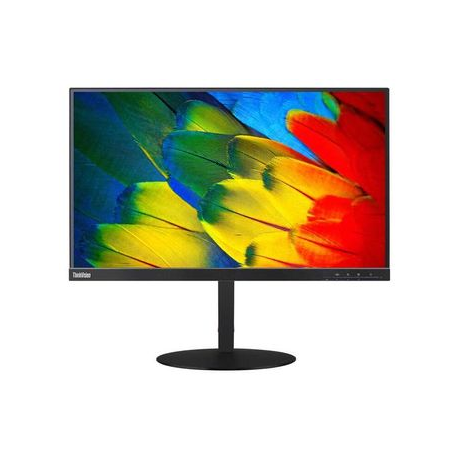 Lenovo ThinkVision T24m-20 - LED monitor - 24" (23.8" viewable) - 1920 x 1080 Full HD (1080p) - IPS - 250 cd / m² - 1000:1 - 4 ms - HDMI, DisplayPort, USB-C - raven black - 0