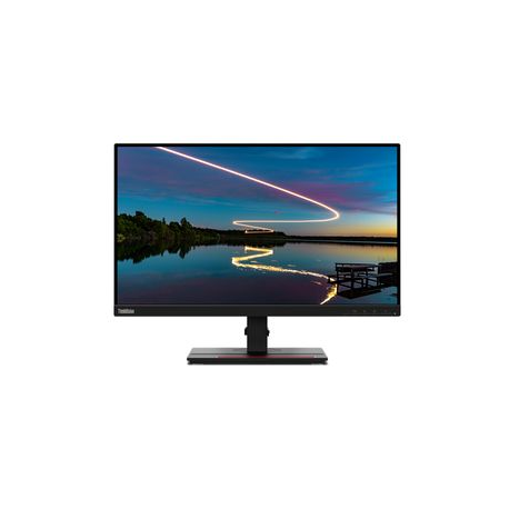 Lenovo ThinkVision T24m-20 - LED monitor - 24" (23.8" viewable) - 1920 x 1080 Full HD (1080p) - IPS - 250 cd / m² - 1000:1 - 4 ms - HDMI, DisplayPort, USB-C - raven black - 1