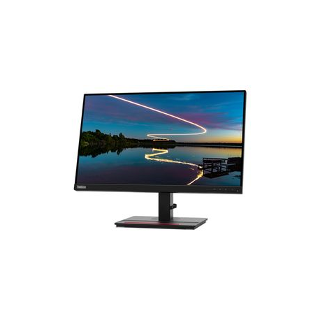 Lenovo ThinkVision T24m-20 - LED monitor - 24" (23.8" viewable) - 1920 x 1080 Full HD (1080p) - IPS - 250 cd / m² - 1000:1 - 4 ms - HDMI, DisplayPort, USB-C - raven black - 7