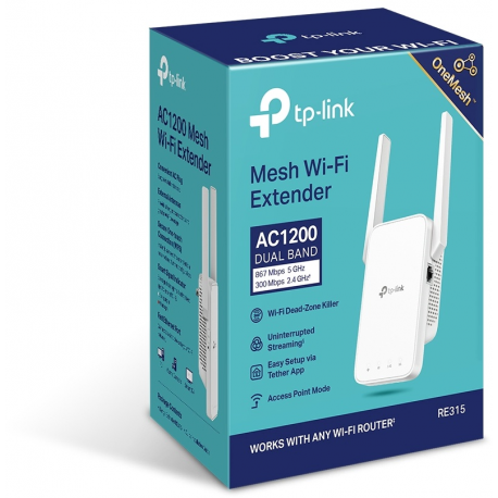 WRL RANGE EXTENDER 1200MBPS/RE315 TP-LINK
