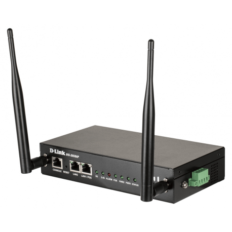 D-Link DIS-2650AP - Radio access point - 2 ports - 802.11ac Wave 2 - Wi-Fi 5 - 2.4 GHz, 5 GHz - DC power - wall / DIN rail mountable - 0