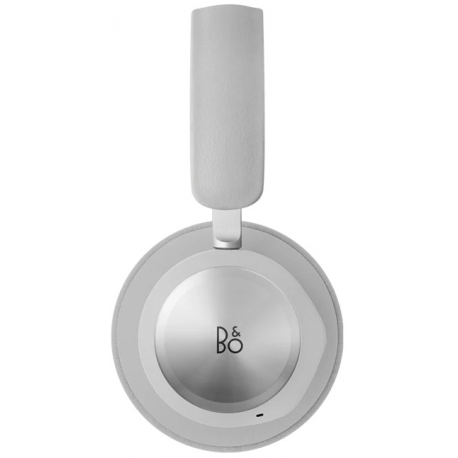 Bang & Olufsen Beoplay Portal - Headphones with mic - full size - Bluetooth  /  2.4 GHz radio frequency - wireless, wired - active noise cancelling - 3.5 mm jack, USB-C - grey mist - 2