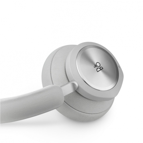 Bang & Olufsen Beoplay Portal - Headphones with mic - full size - Bluetooth  /  2.4 GHz radio frequency - wireless, wired - active noise cancelling - 3.5 mm jack, USB-C - grey mist - 3
