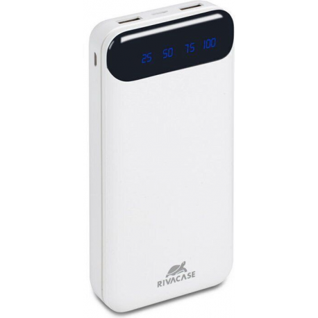 POWER BANK USB 2000MAH/WHITE VA2280 RIVACASE