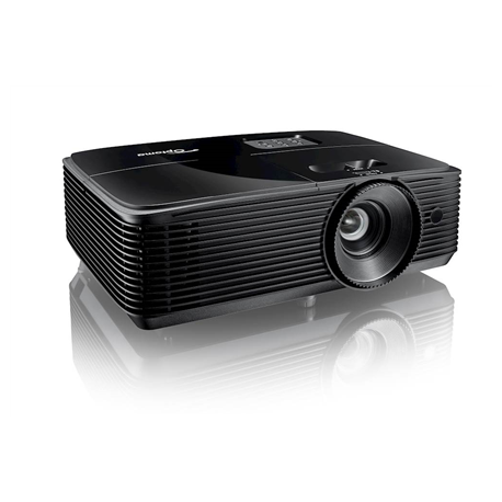 Optoma Projector DX322, XGA (1024x768), 3800 ANSI lumens, 16:9, Black