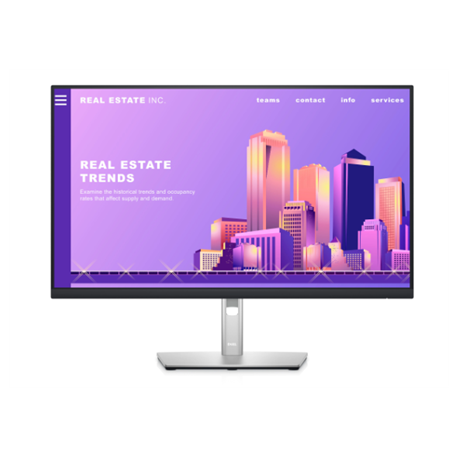 Dell LCD P2722H 27" IPS FHD/1920x1080/HDMI,VGA,DP/Silver