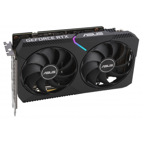 ASUS DUAL-RTX3060-O12G-V2 - OC Edition - graphics card - GF RTX 3060 - 12 GB GDDR6 - PCIe 4.0 x16 - HDMI, 3 x DisplayPort - 1