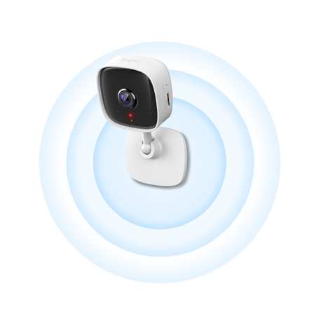 TP-LINK Home Security Wi-Fi Camera Tapo C110 Cube, 3 MP, 3.3mm/F/2.0, Privacy Mode, Sound and Light Alarm, Motion Detection and 
