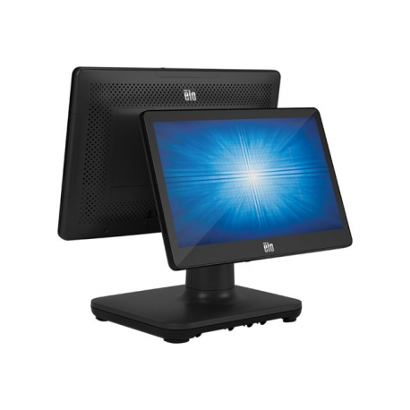 EloPOS System i5 - With Wall Mount & I / O Hub - all-in-one - 1 x Core i5 8500T / 2.1 GHz - vPro - RAM 8 GB - SSD 256 GB - UHD Graphics 630 - GigE - WLAN: 802.11a / b / g / n / ac, Bluetooth 5.0 - Win 10 IoT Enterprise LTSC 64-bit - monitor: LED 15.6" 1366 x 768 (HD) touchscreen - black - 3