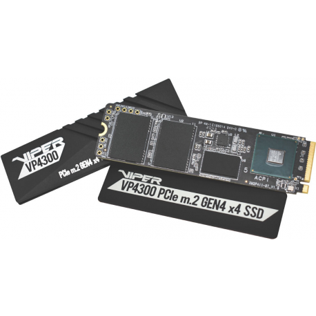 Patriot Viper VP4300 - Solid state drive - 2 TB - internal - M.2 2280 - PCI Express 4.0 x4 (NVMe) - 4