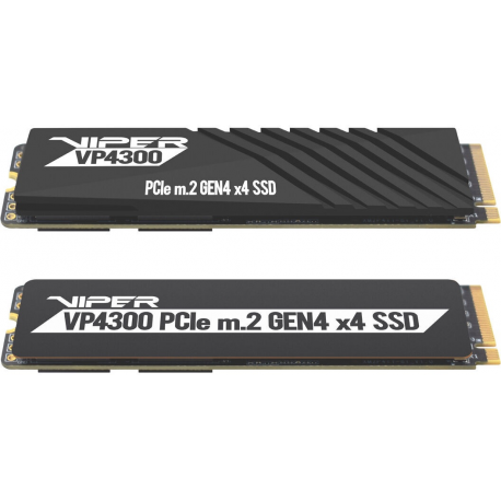 Patriot Viper VP4300 - Solid state drive - 2 TB - internal - M.2 2280 - PCI Express 4.0 x4 (NVMe) - 6