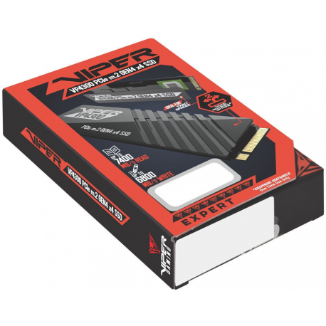 Patriot Viper VP4300 - Solid state drive - 2 TB - internal - M.2 2280 - PCI Express 4.0 x4 (NVMe) - 14
