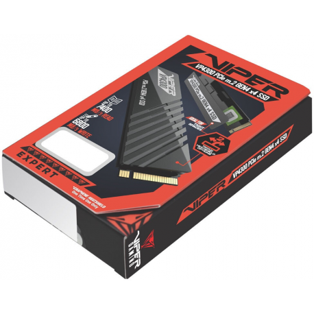 Patriot Viper VP4300 - Solid state drive - 2 TB - internal - M.2 2280 - PCI Express 4.0 x4 (NVMe) - 16
