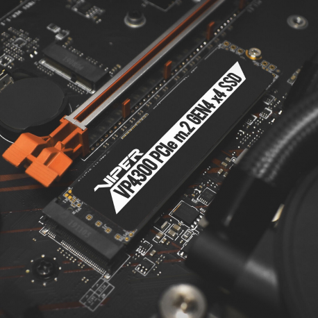 Patriot Viper VP4300 - Solid state drive - 2 TB - internal - M.2 2280 - PCI Express 4.0 x4 (NVMe) - 23