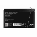 Green Cell - Battery - Lead Acid - 10 Ah - black