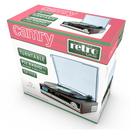 Camry CR 1113 Turntable with radio, 3W RMS