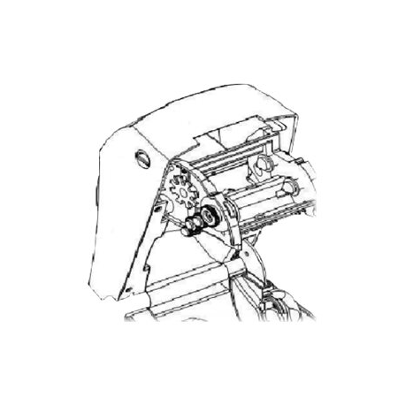 Zebra - Upper cover assembly - 1