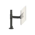 SpacePole Essentials - Mounting kit (pole, swing arm, cover flange, VESA mount base) - for LCD display - white