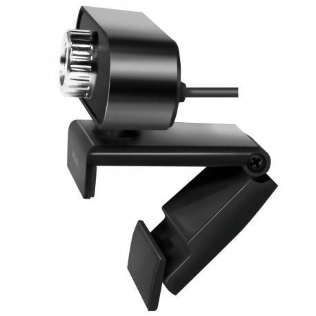 LogiLink Pro full HD USB webcam with microphone - Web camera - colour - 3 MP - 1920 x 1080 - 1080p - audio - USB 2.0 - MJPEG - 3