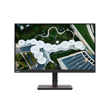 Lenovo ThinkVision S24e-20 - LED monitor - 24" (23.8" viewable) - 1920 x 1080 Full HD (1080p) - VA - 250 cd / m² - 3000:1 - 4 ms - HDMI, VGA - raven black - 1