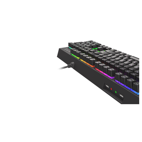 NATEC Genesis hybrid switch gaming keyboard Thor 210 RGB US layout backlight