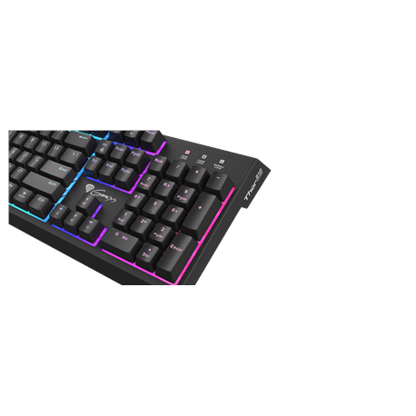 NATEC Genesis hybrid switch gaming keyboard Thor 210 RGB US layout backlight