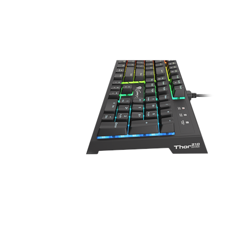 NATEC Genesis hybrid switch gaming keyboard Thor 210 RGB US layout backlight