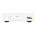 Axis D8004 - Switch - unmanaged - 4 x 10 / 100 (PoE+) + 1 x 10 / 100 - desktop - PoE+ (60 W) - for AXIS M3067-P, P1455-LE, P1455-LE-3 License Plate Verifier Kit