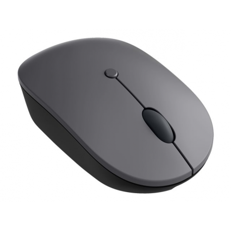 Lenovo Go - Mouse - ergonomic - right and left-handed - blue optical - 5 buttons - wireless - 2.4 GHz - USB-C wireless receiver - storm grey - for ThinkBook 14 G4+ IAP; ThinkPad E14 Gen 4; E15 Gen 4; X1 Carbon Gen 10; ThinkStation P360 - 7