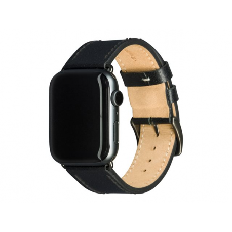 dbramante1928 Copenhagen - Strap for smart watch - space grey / black - for Apple Watch (42 mm, 44 mm) - 1