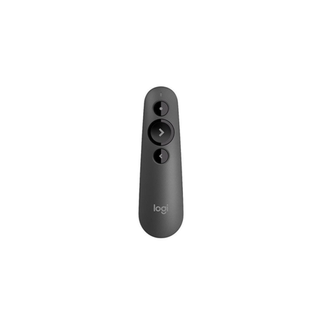 Logitech R500s - Presentation remote control - 3 buttons - graphite - 0