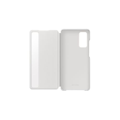 Samsung Clear View Cover EF-ZG780 - Flip cover for mobile phone - white - for Galaxy S20 FE, S20 FE 5G - 6
