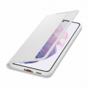 Samsung Smart Clear View Cover EF-ZG996 - Flip cover for mobile phone - light grey - for Galaxy S21+ 5G