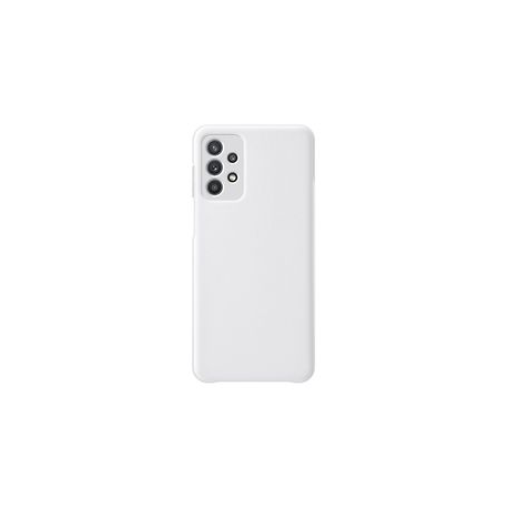 Samsung S View Wallet Cover EF-EA326 - Flip cover for mobile phone - white - for Galaxy A32 5G - 1