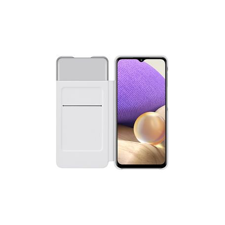 Samsung S View Wallet Cover EF-EA326 - Flip cover for mobile phone - white - for Galaxy A32 5G - 2