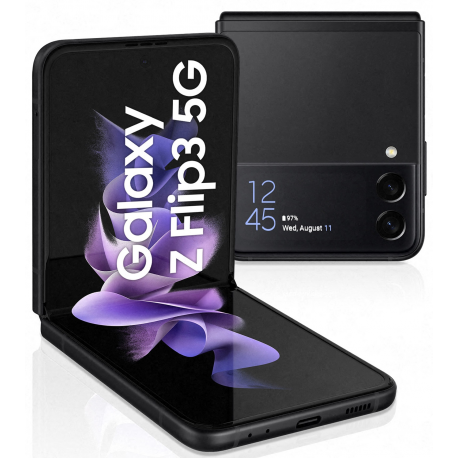 SAMSUNG Galaxy Z Flip3 6.7inch 5G 128GB Phantom Black ANDROID