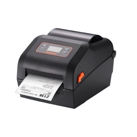 BIXOLON XD5-40d - Label printer - direct thermal - Roll (11.8 cm) - 203 dpi - up to 178 mm / sec - USB 2.0, LAN, serial, Wi-Fi(n), USB host - black - 0